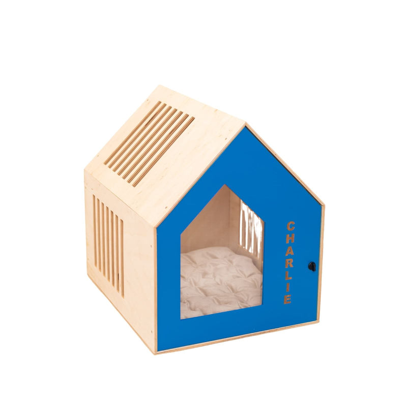 Booth-Style Wooden Dog House (B2B)