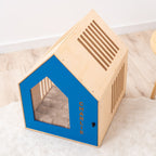 Booth-Style Wooden Dog House (B2B)