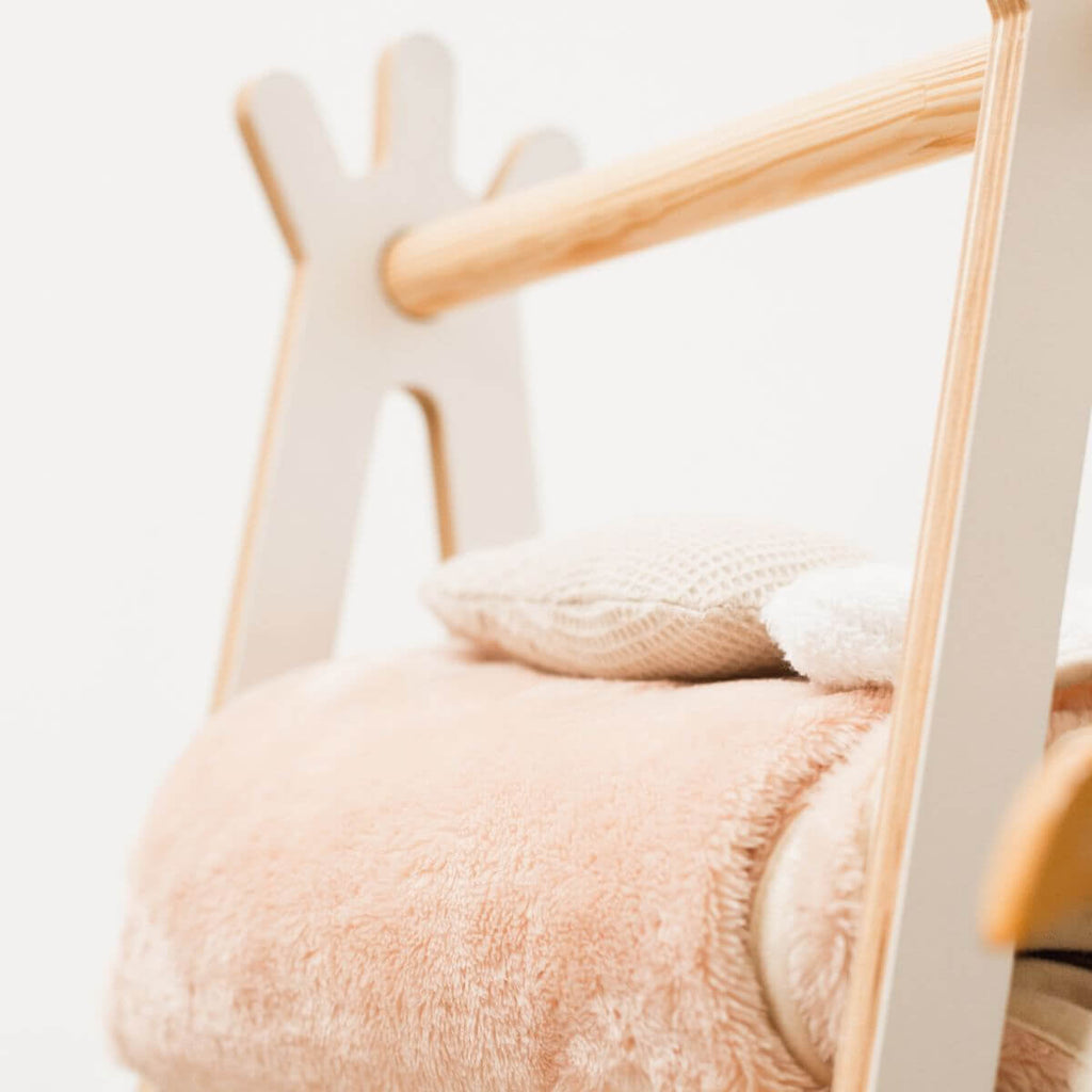 wood rack for baby