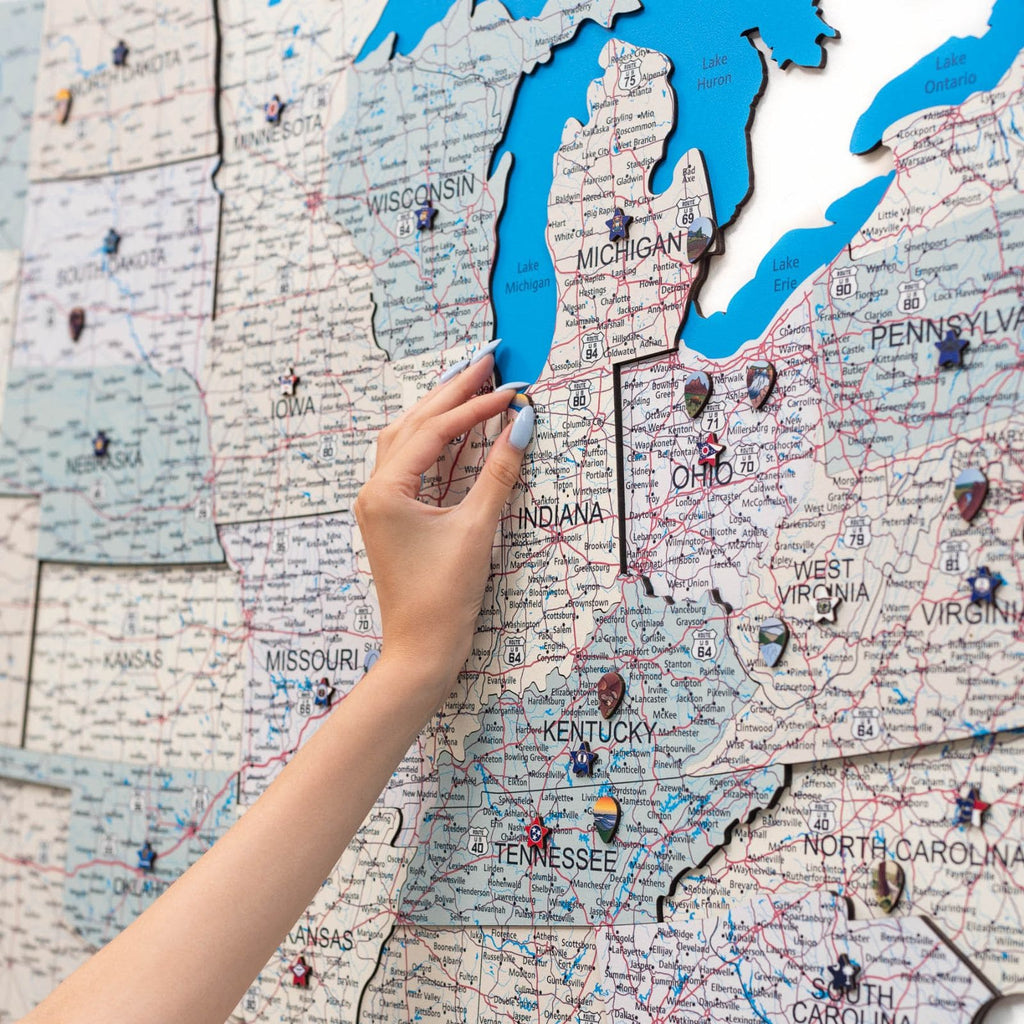 Map of the USA