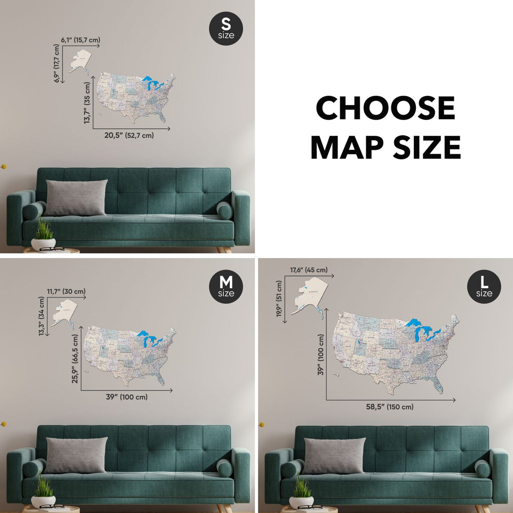 Map of the USA