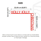 Holly Jolly Christmas holiday home decor