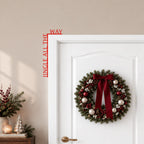 Jingle All the Way wooden corner quote sign