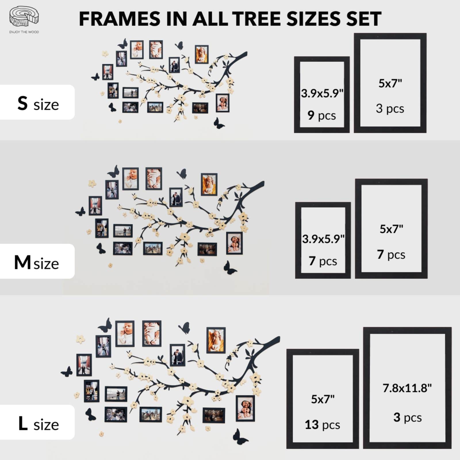 wooden family tree puzzle