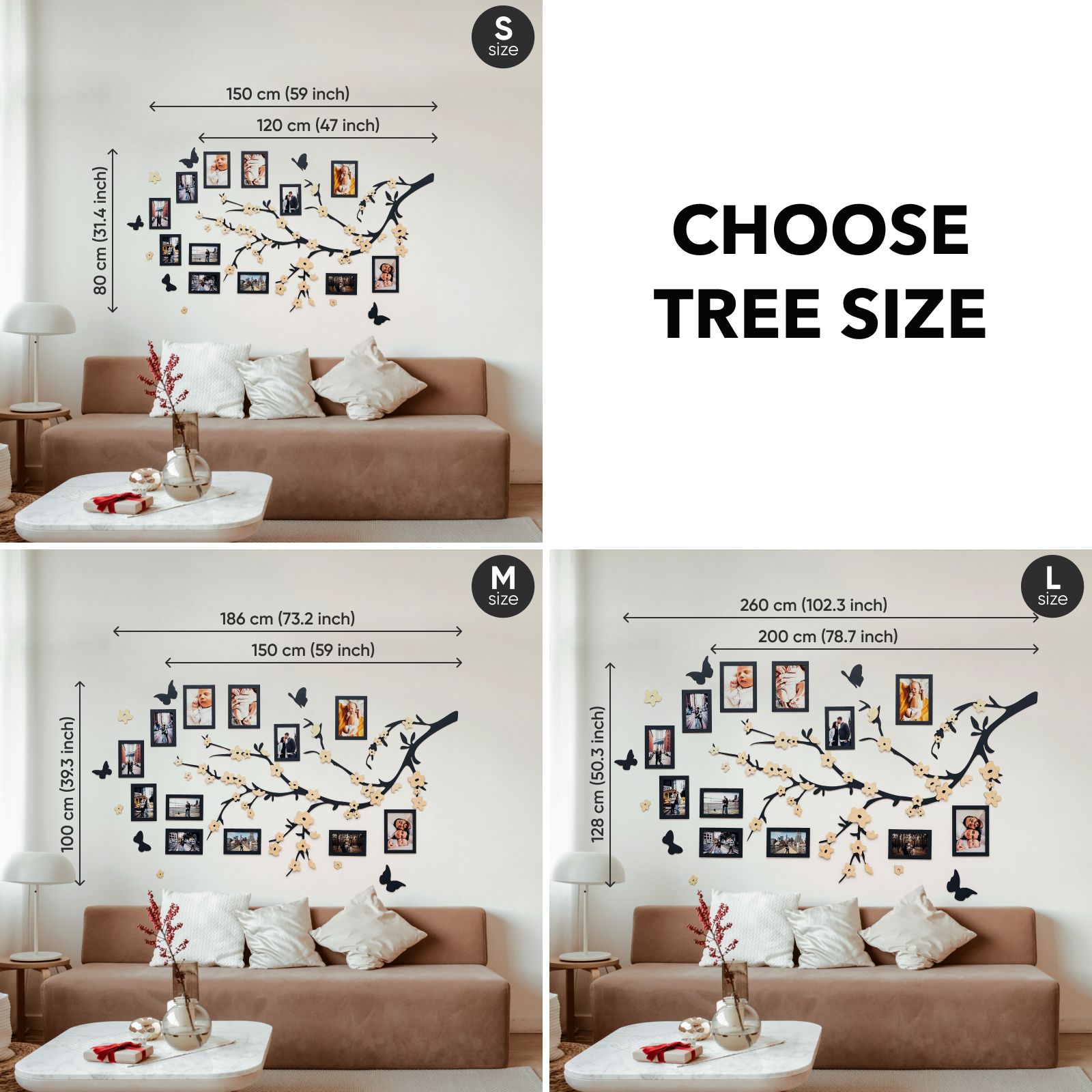 wooden family tree puzzle