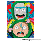 Wooden jigsaw maze puzzle Rick&Morty™ Adventures