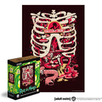 Wooden jigsaw maze puzzle Rick&Morty™ Anatomy Park