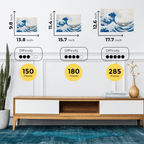 Wooden jigsaw maze puzzle The Great Wave Off Kanagawa (Hokusai)