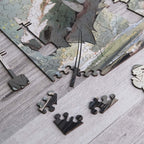 Wooden Jigsaw Puzzle Anime Green Dragon Girl