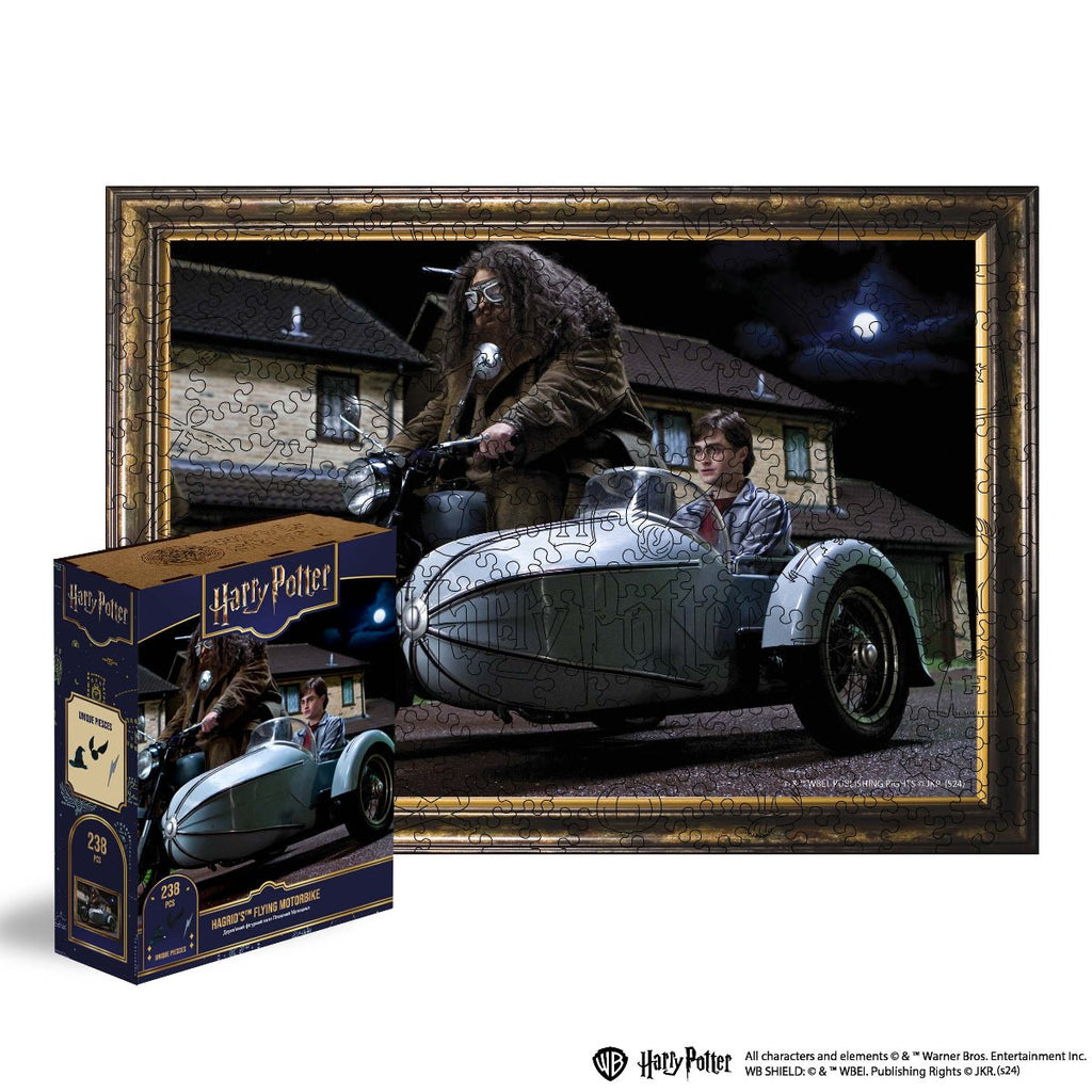 Дерев'яний пазл "Літаючий мотоцикл" від Harry Potter™