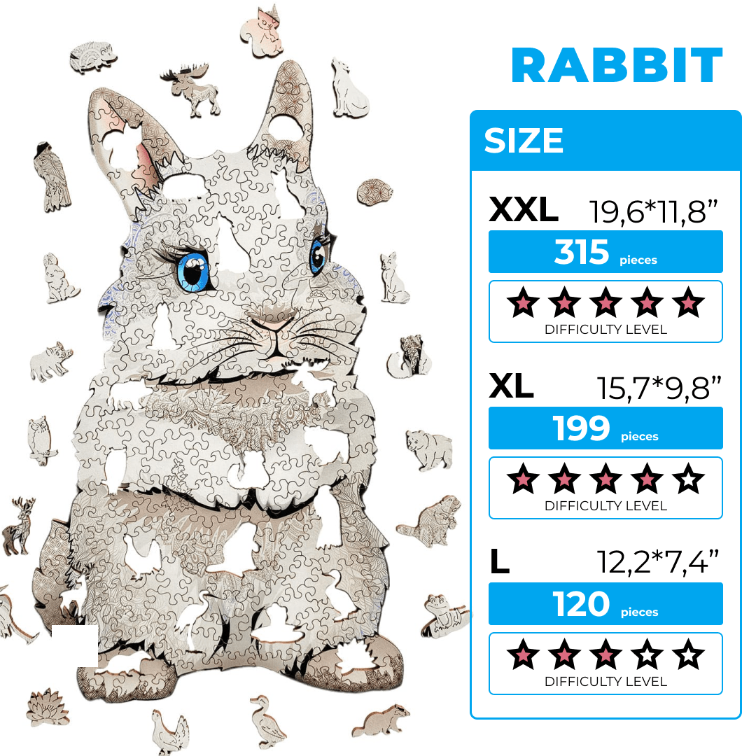 Wooden Jigsaw Puzzle Ara Parrot