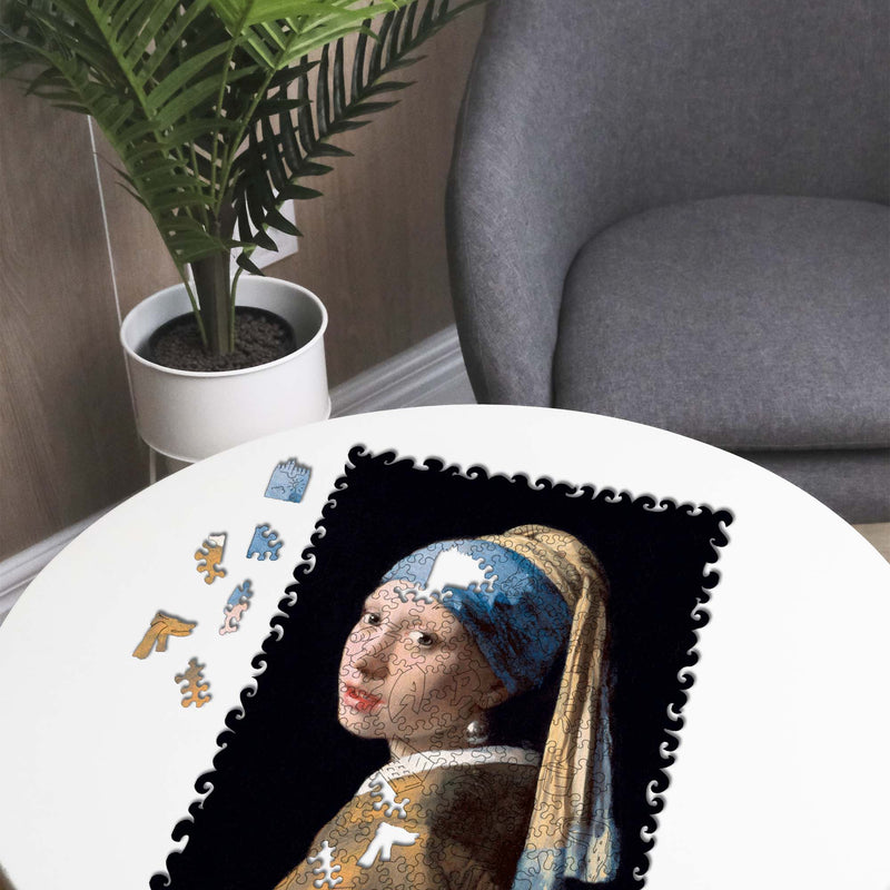 Wooden Jigsaw Puzzle The Girl With The Pearl Earring (Johannes Vermeer) (B2B)