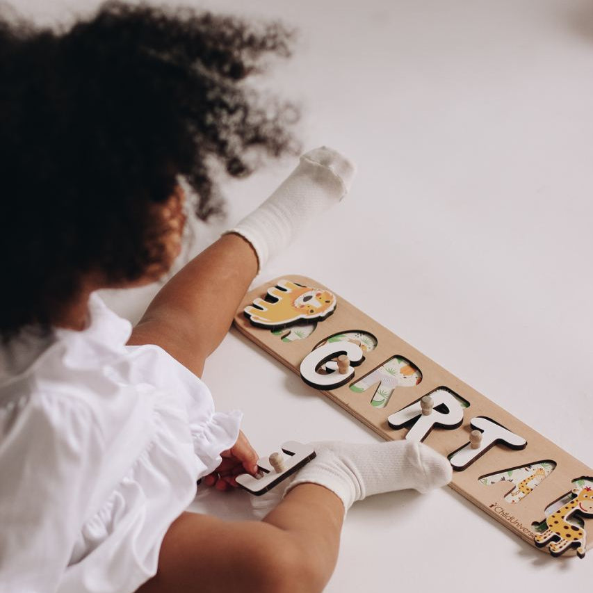wooden safari board