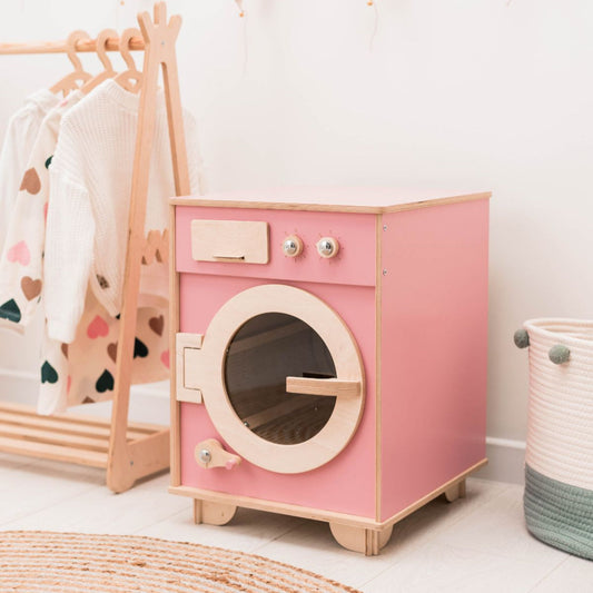toy washing machine wooden