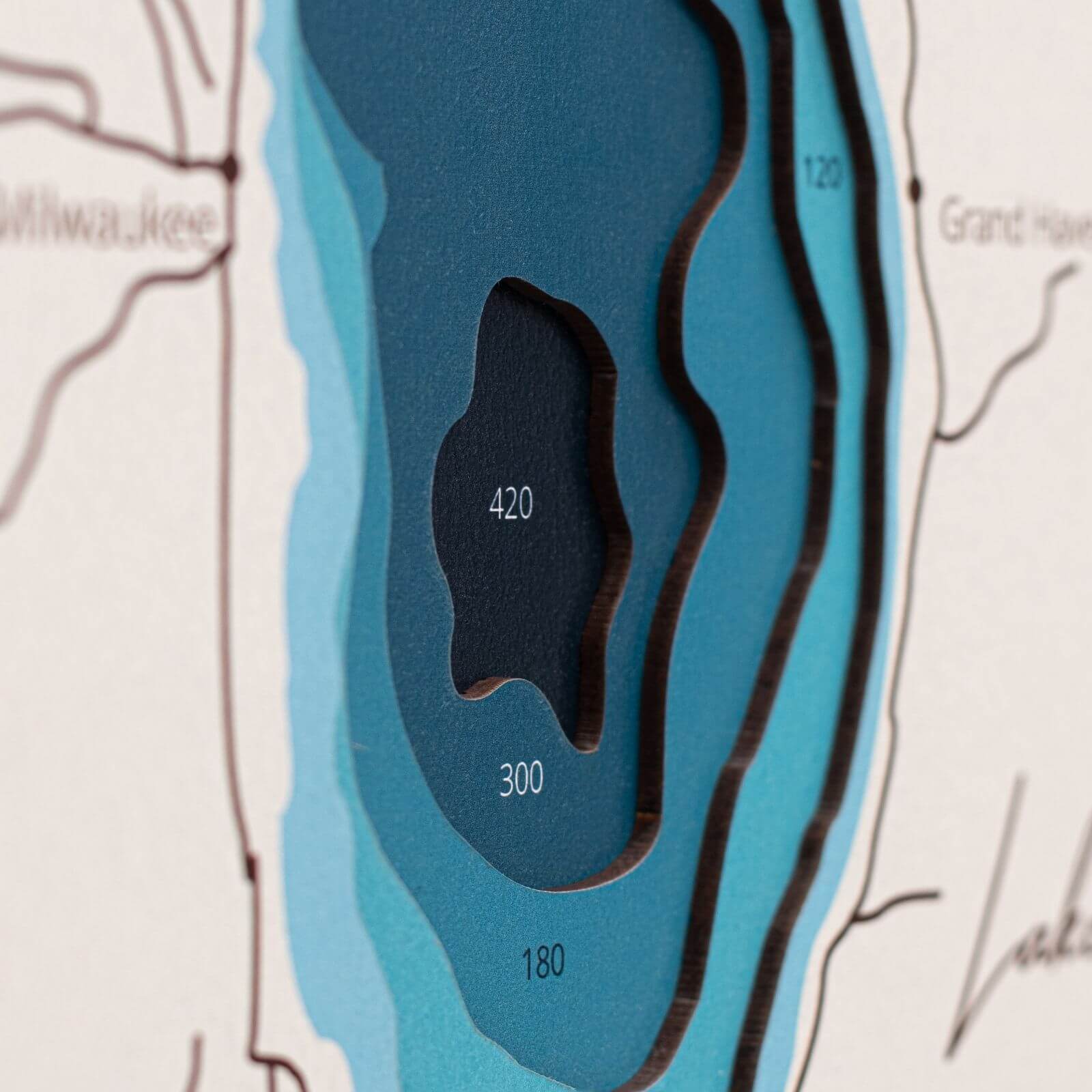 3d lake maps