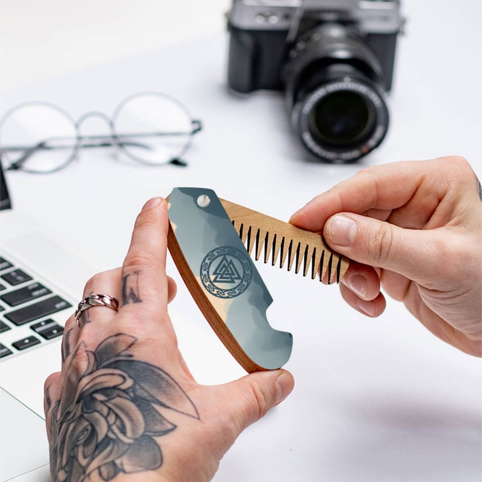 printed combs for gift