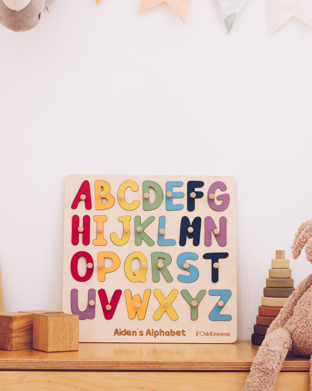 Wooden Alphabet Puzzle 