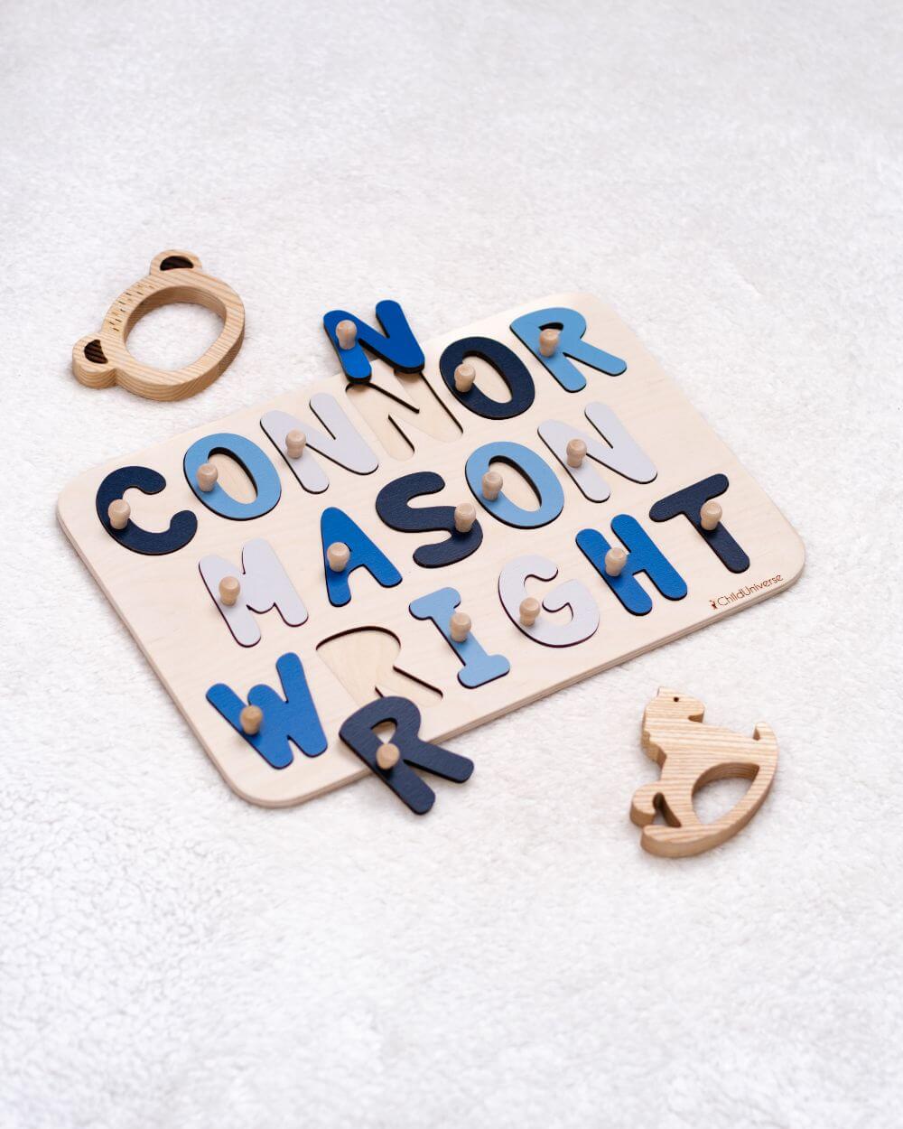 name puzzle for child