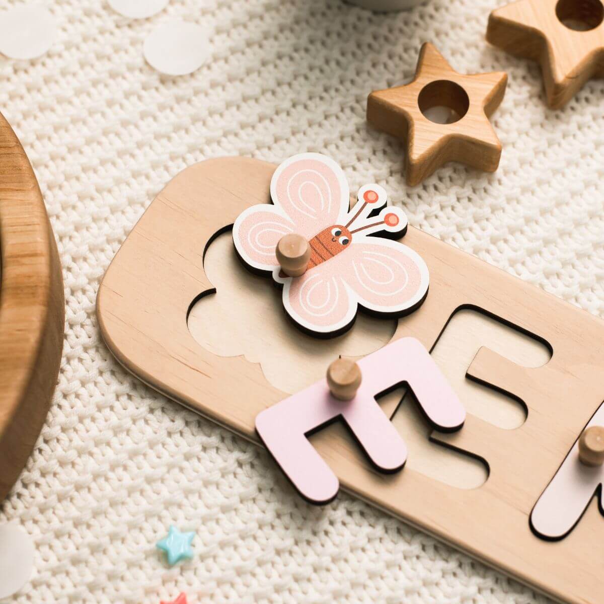 name puzzle for girls toy 