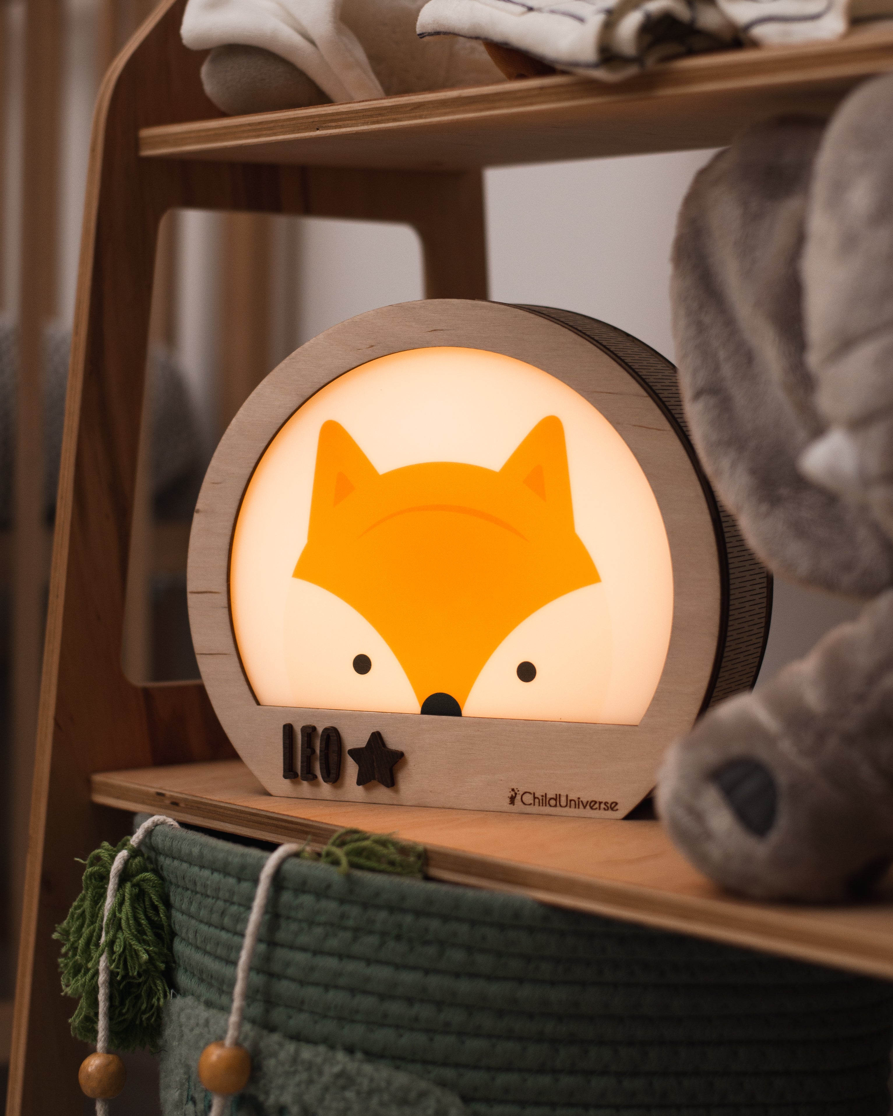 fox night light 
