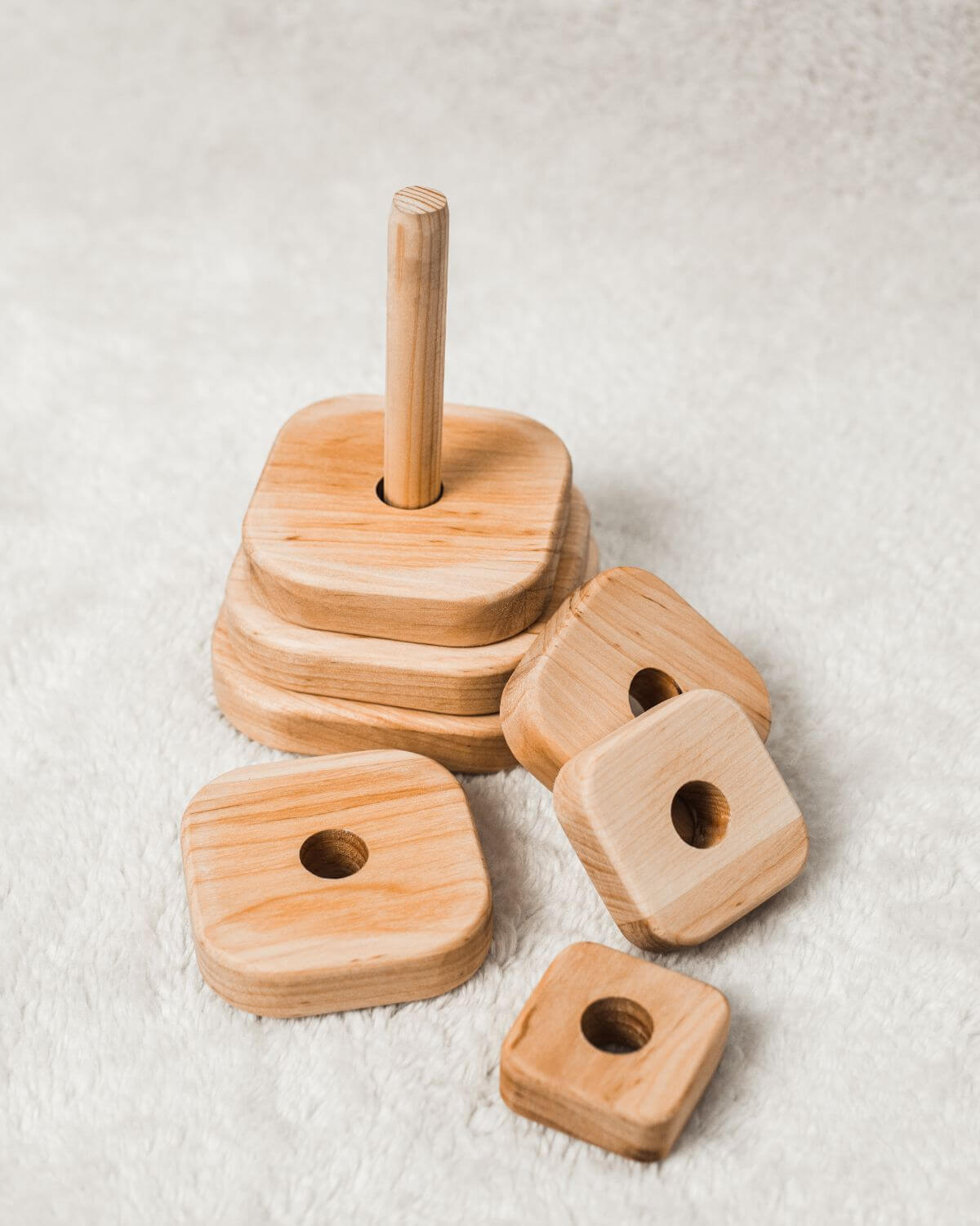 square stacking for children 