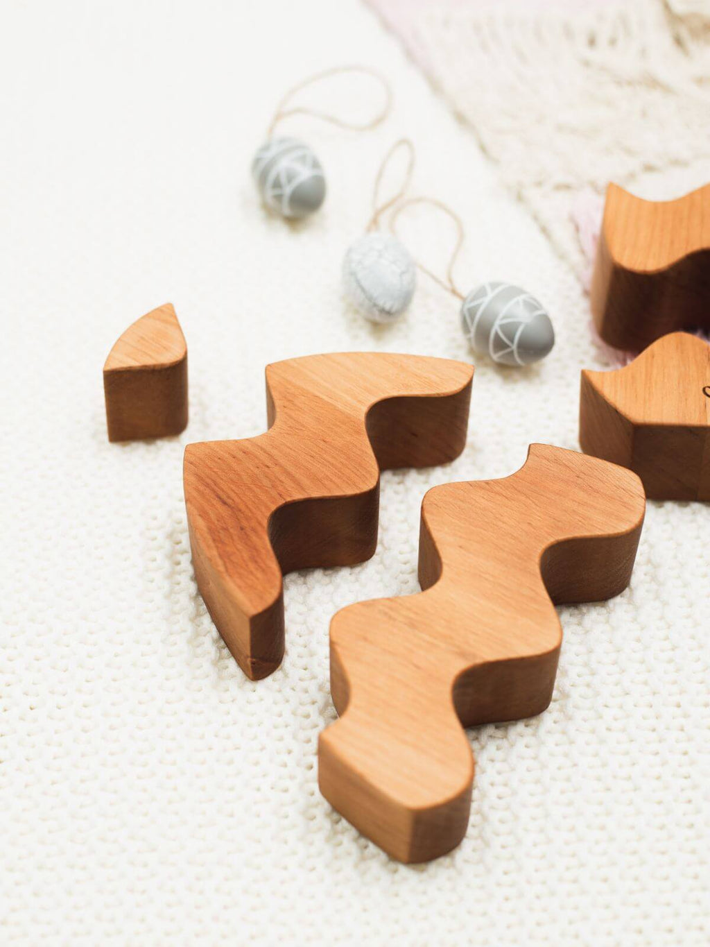 personalised wooden stacker