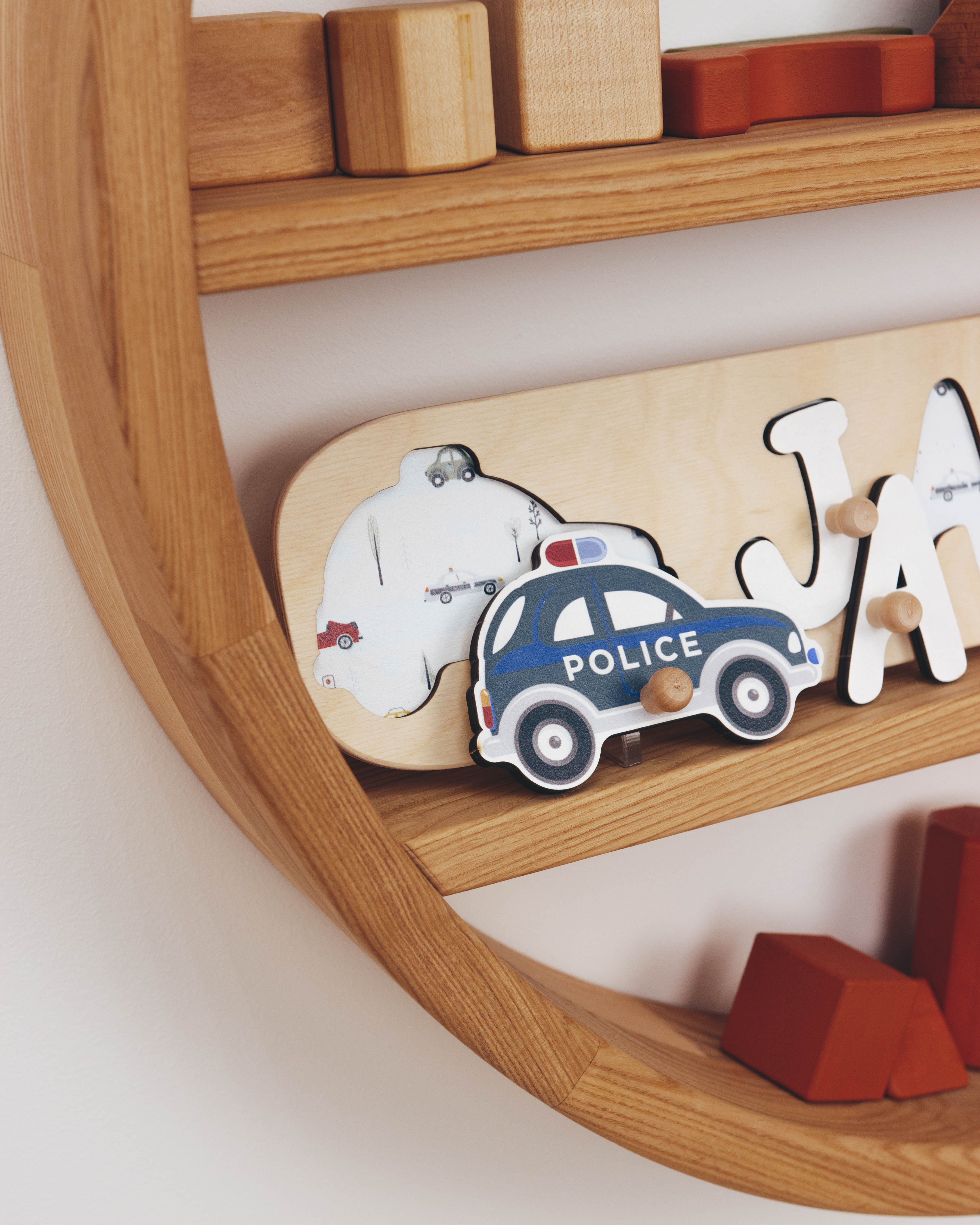toddler name wooden puzzle