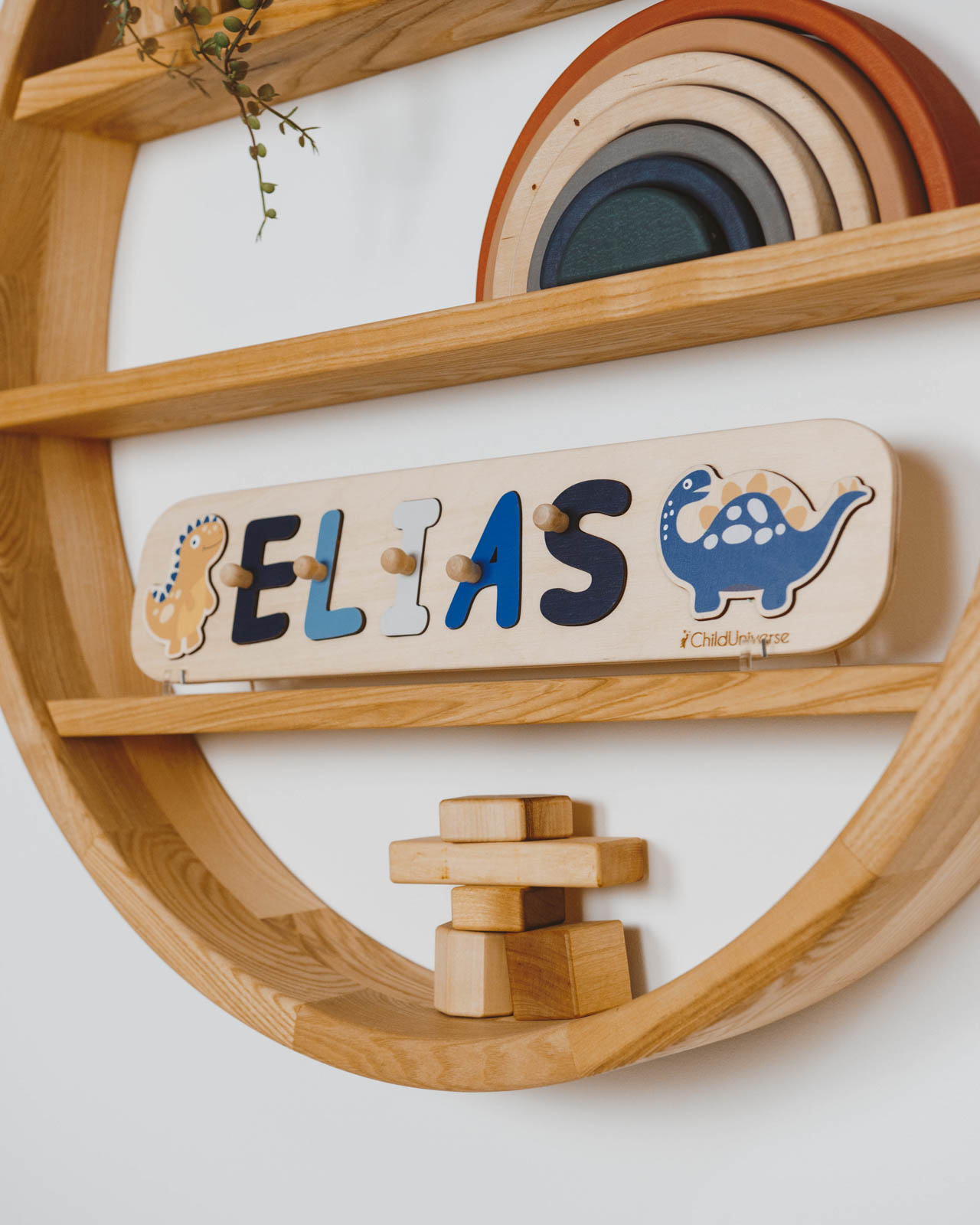  dinosaur wooden  puzzle 