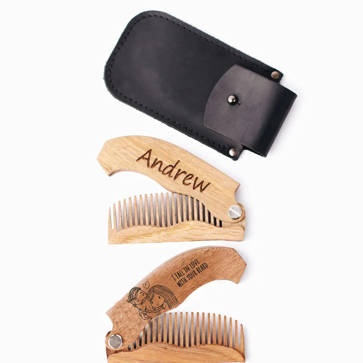 grooming wooden crest 