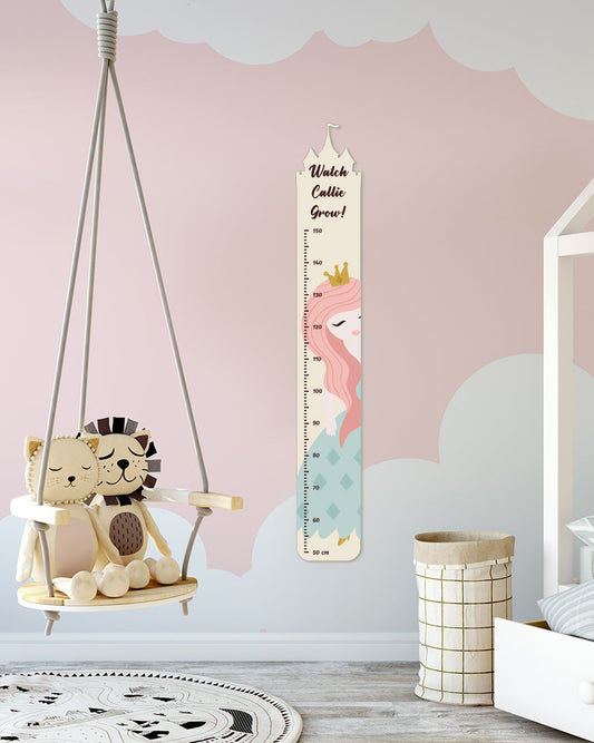 wooden heigh chart 