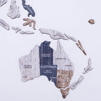 world map for decor 2d mystery