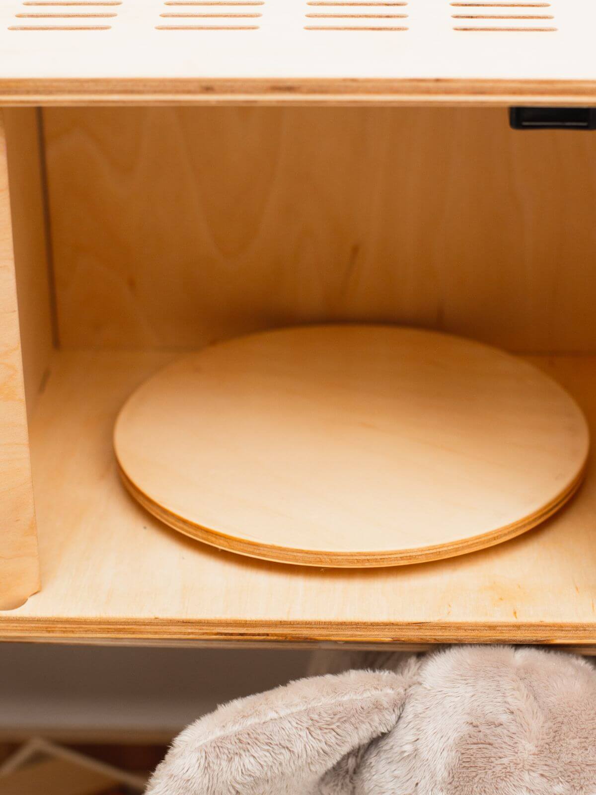 woodenn kids microwave