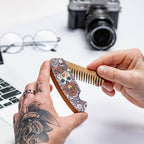 light bearded combs
