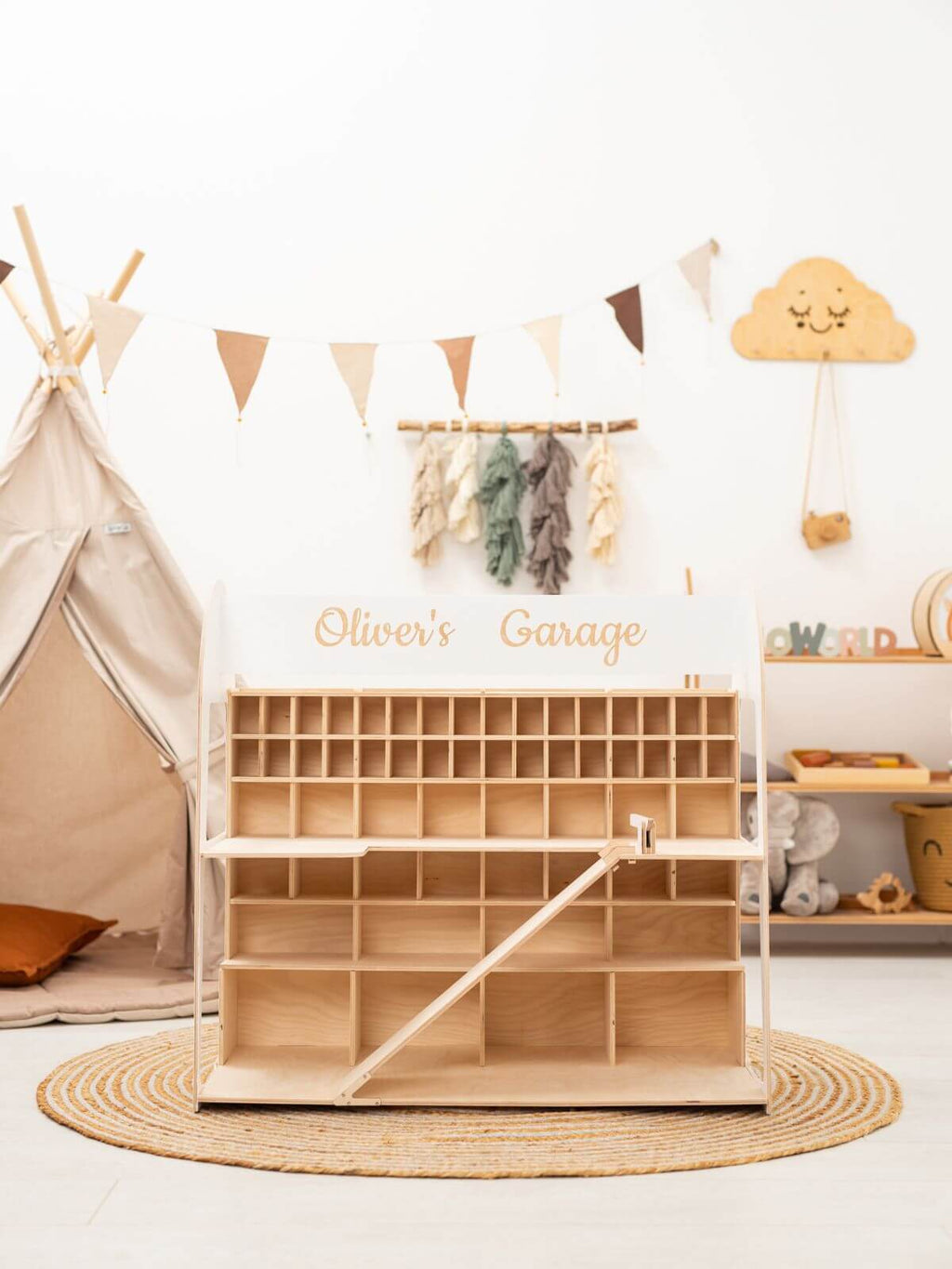 toy car storage organizer