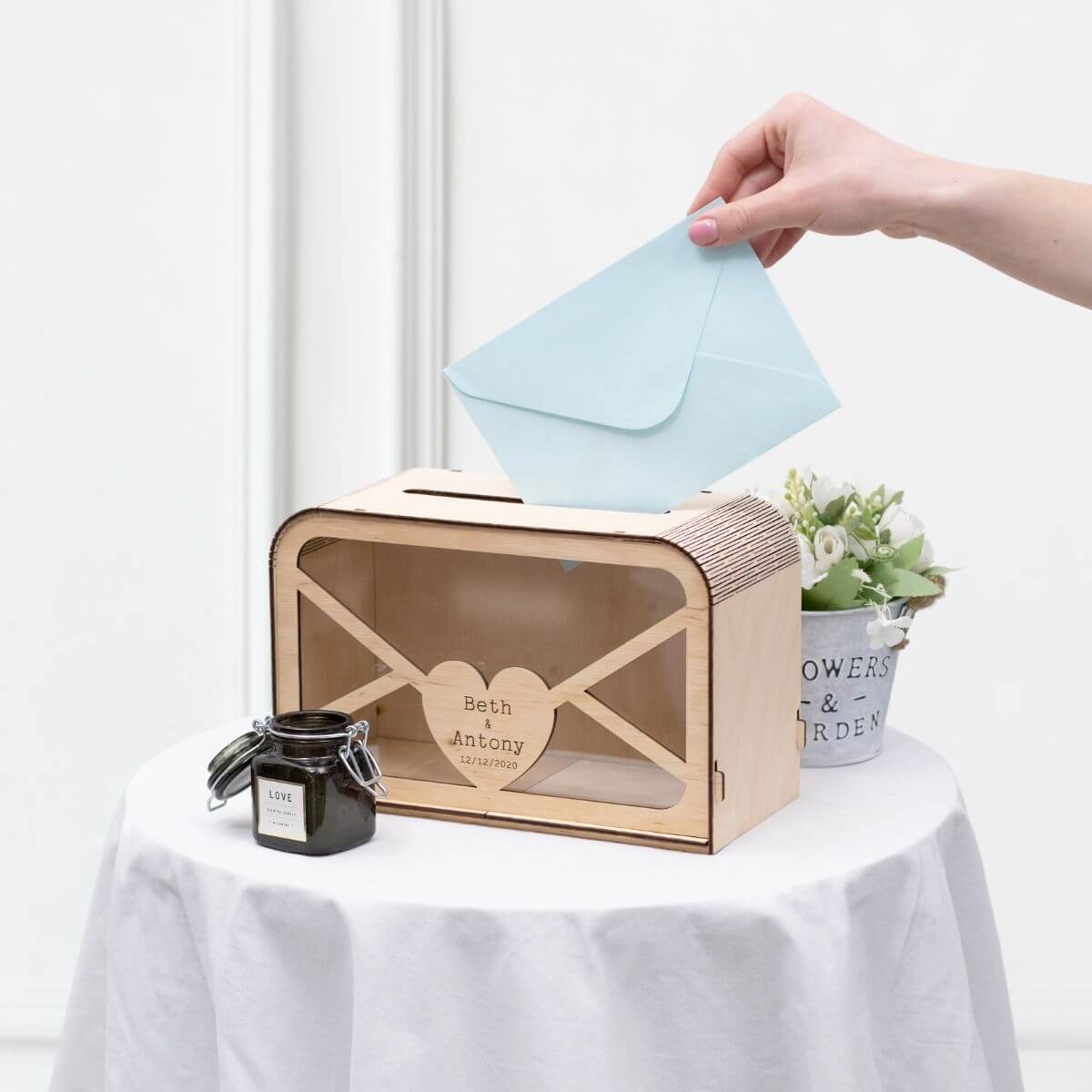 card box for wedding 