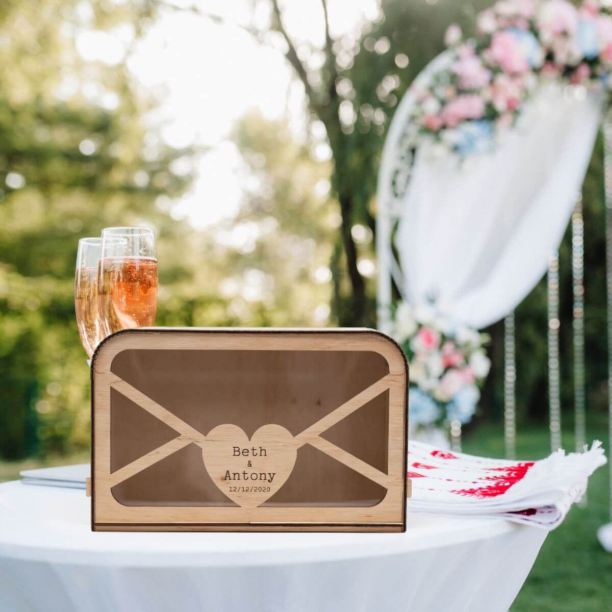 ceremony wedding box 